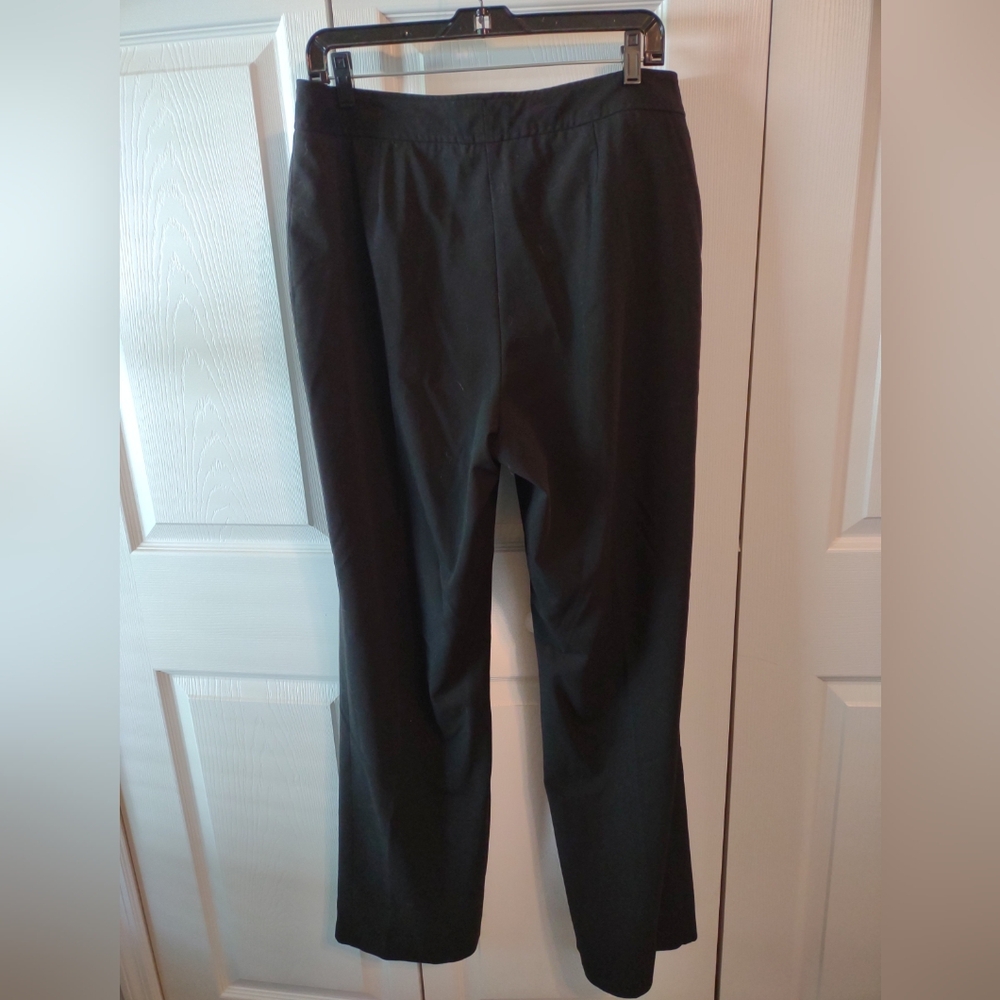 Worthington Works Womens Stretch Separates Black Pants for Formal, Business, 14L